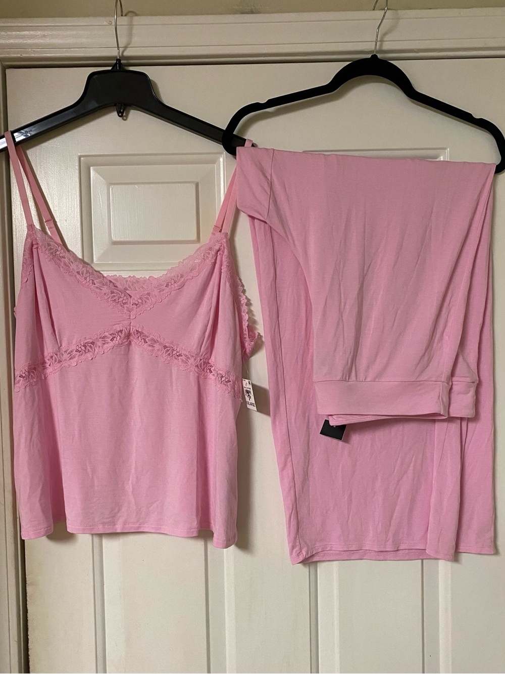 INC  Lace-Trim Camisole & Pants Sleep Set